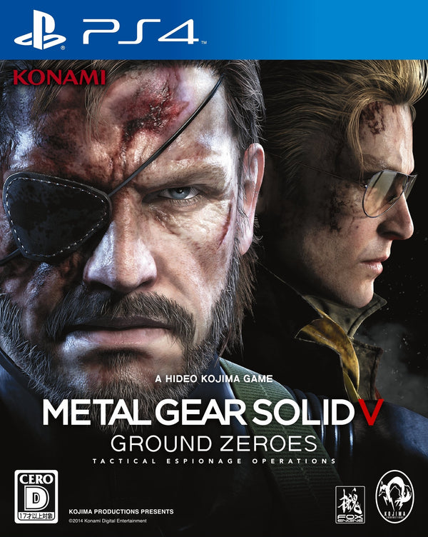 PS4 - METAL GEAR SOLID V GROUND ZERO / OKAZ COMME NEUF