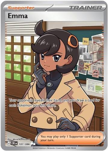 CRI EN-Chaos Rising #107/086 Emma UR Ultra Rare