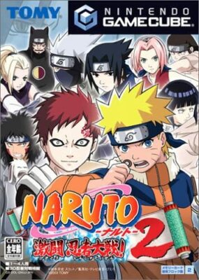 NINTENDO GAME CUBE JAP - NARUTO 2 /OKAZ ACCEPTABLE