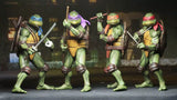 LOT DE 4 FIGURINES TORTUES NINJA NECA DU FILM DE 1990 ETAT NEUF TRES BONNE CONDITION